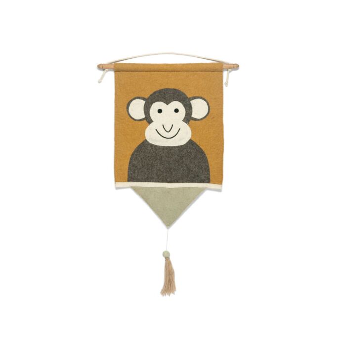 Kidsdepot Moos Muurhanger Monkey | Babyhuys