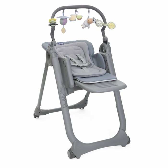 Chicco Eetstoel Polly Magic Relax Cerulean | Babyhuys.com