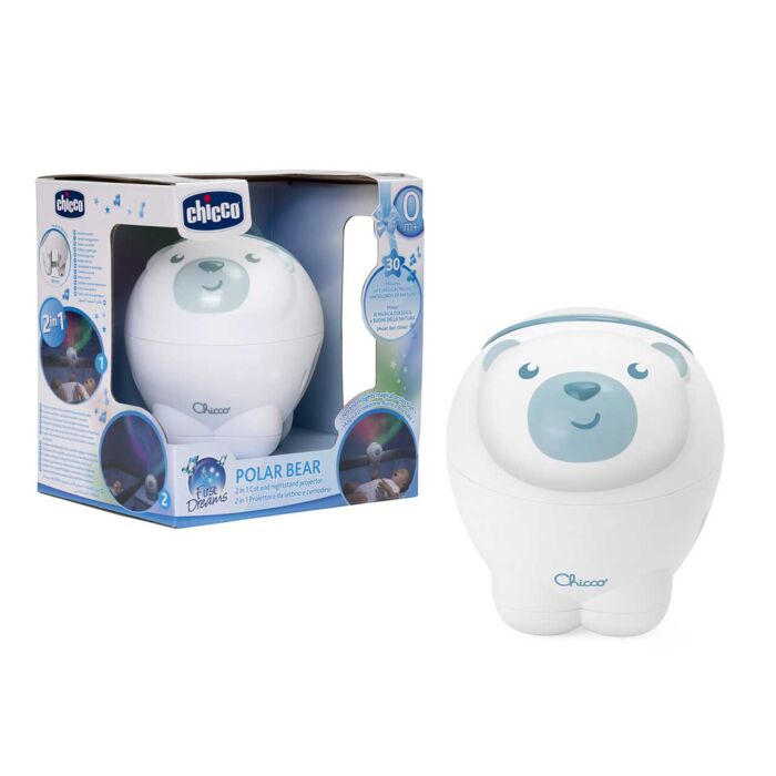 Chicco - Projector Ijsbeer - Blauw - Babyhuys.com