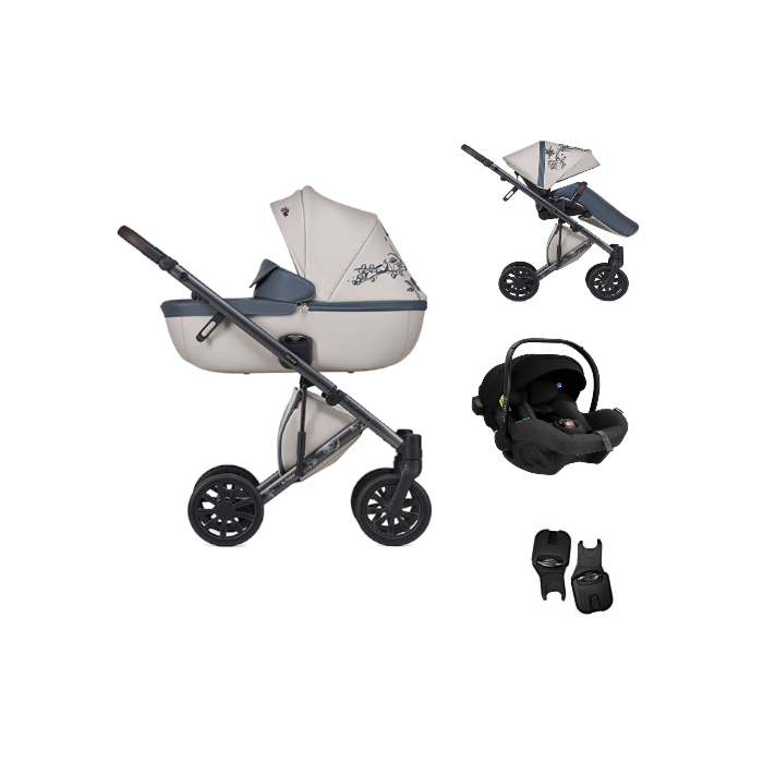 Anex Kinderwagen - e/type 2-in-1 Special-edition – Eden - (Incl Autostoel Avionaut Pro 2.0 + Adapter) - Babyhuys.com