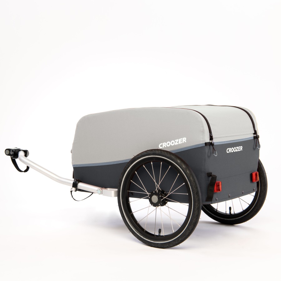 Croozer Cargo Kalle Fietskar / Transportkar Steen Grijs | Babyhuys.com