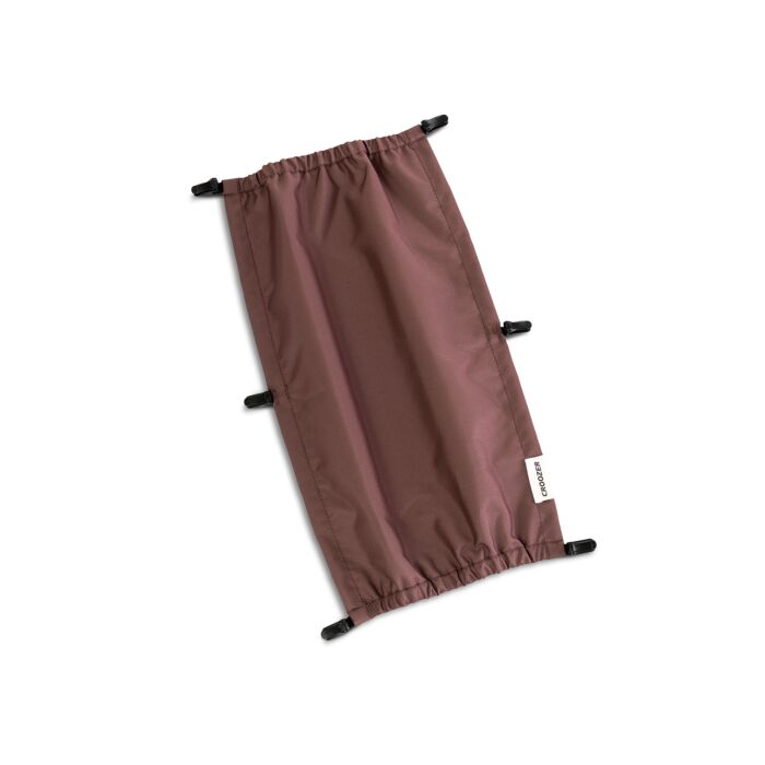 Croozer Zonnescherm Kid Vaaya 1 / Kid Keeke 1 Blossom Red | Vooraanzicht | Babyhuys