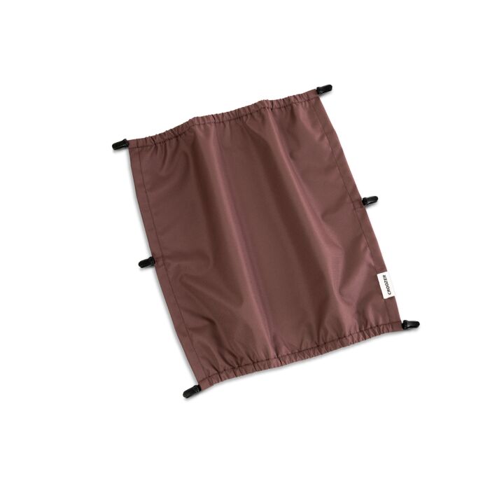 Croozer Zonnescherm Kid Vaaya 1 / Kid Keeke 2 Blossom Red | Vooraanzicht | Babyhuys