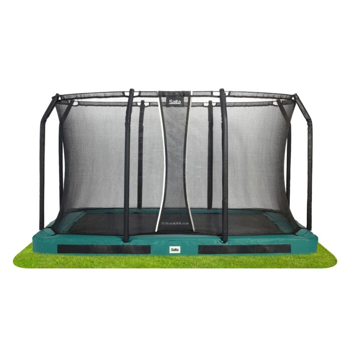 Salta Trampoline Premium Ground met Net - Green 