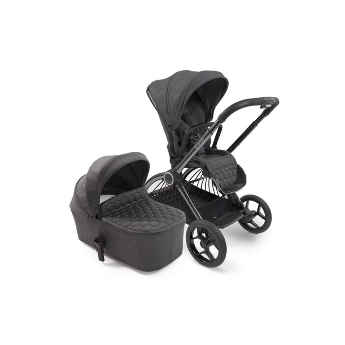 Icandy Core - 2 in 1 Kinderwagen  Donker Grijs - Babyhuys.com