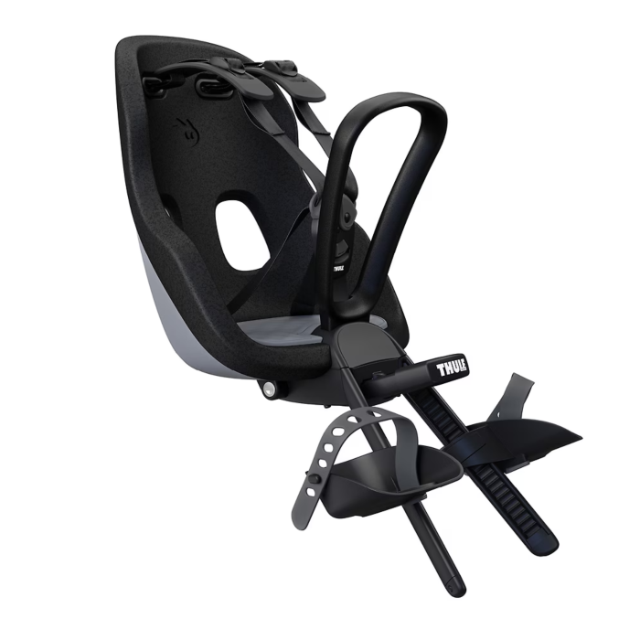 Thule Yepp Nexxt 2 Mini Fietszitje - Monument Grey | Babyhuys.com